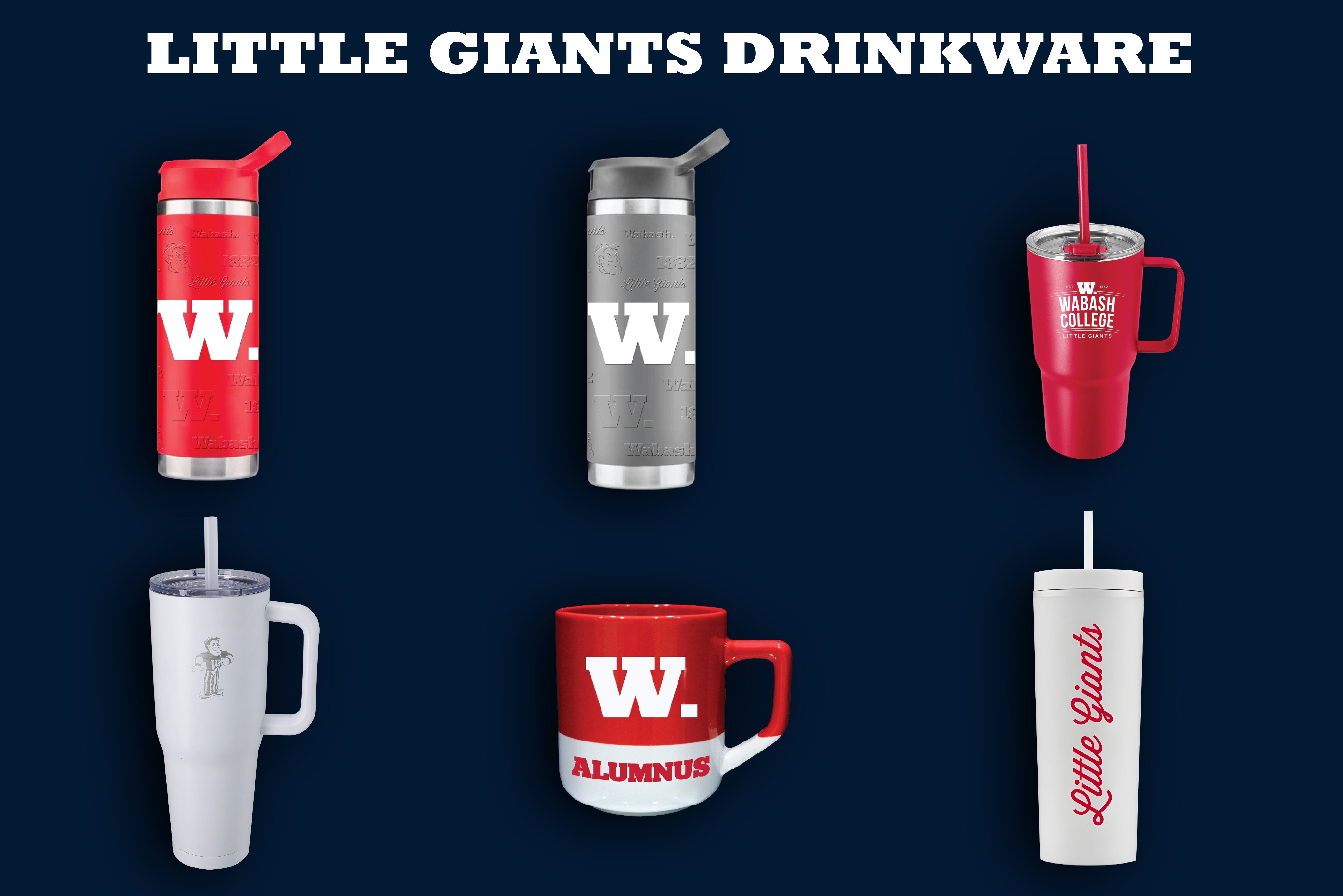 This shows 6 featured drinkware items.